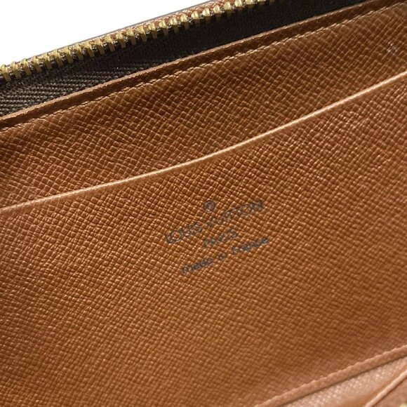 Auth LOUIS VUITTON Porte Monnaie Zip M61727 Monogram - TH0053 Long Wallet - Picture 8 of 14